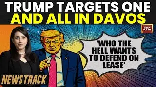 Donald Trump Slams NATO Allies At Davos, Calls Return Of Greenland To Denmark 'Stupid' | India Today
