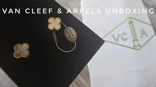 VCA Van Cleef & Arpels Vintage Alhambra Earrings Unboxing REAL vs DUPE
