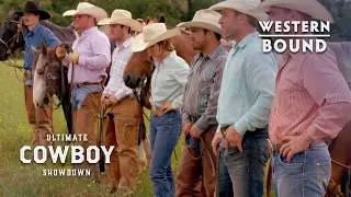 7 Cowboys Must Work Together to Separate Stray Cattle in the Herd | Ultimate Cowboy Showdown