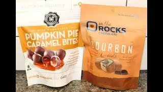 Chocolate Chocolate Chocolate Pumpkin Pie Caramel Bites & On The Rocks Chocolate Bourbon Cordials
