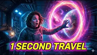 Travel to Another Galaxy in 1 Second Wormholes