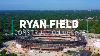 Ryan Field Construction Update - July 2025 - $850 Million Stadium Northwestern University - Evanston