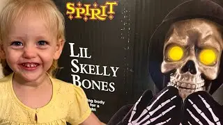 Lil Skelly Bones Animatronic UNBOXING - SPIRIT Halloween 2022
