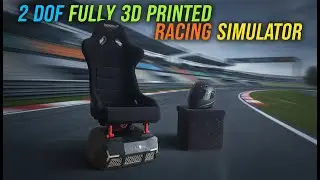 2 dof simulator fully 3d printed