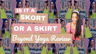 Можно ли заниматься йогой в юбке? -- Обзор юбки Beyond Yoga