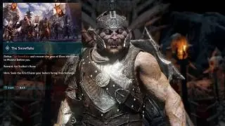 Blade of Galadriel Legendary Gear Missions - Seregost