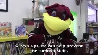 Cocky's Reading Express visits Rock Hill