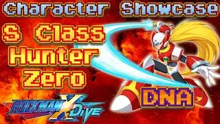 Mega Man X DiVE - S&ndash;Class Hunter Zero (DNA) - Character Showcase