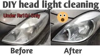  How to clean Bike Headlight restoration under RS 10/-Tamilan electric teach 