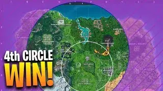 WE WON DURING THE 4TH CIRCLE!! W/ NINJA, DRLUPO & FEARITSELF - Fortnite Battle Royale