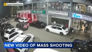 Video captures mass shooting outside South Philadelphia bar