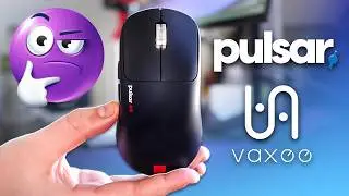 Pulsar eS FS1 Mouse + PD170 Mousepad! SHOCKING VAXEE COLLAB