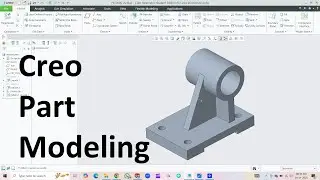 Creo Part Modeling Tutorial | Learn 3D Design Step-by-Step | #TamilGrid