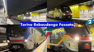 Treni nella nuovissima parte di Torino Rebaudengo Fossata e non solo!