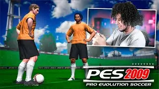 O PRIMEIRO RUMO AO ESTRELATO da HISTÓRIA, era INCRÍVEL! - PES 2009