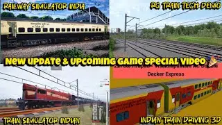 Railway Simulator India | New Update & Upcoming Game Special Video 🎉