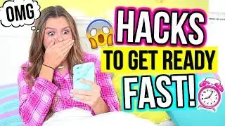 How To Not Be Late for School | Morning Routine Life Hacks!