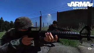 US Troops Clashed With Soviet Forces Near Montignac | Arma Reforger Gameplay