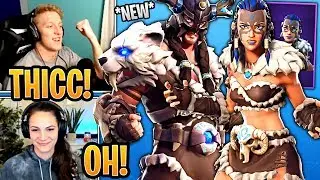 Streamers React to the *NEW* Fyra and Jaeger Skins! - Fortnite Best and Funny Moments