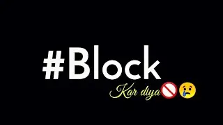 Block Kar Diya😢| Block Sad Shayari by Umang | Hindi Shayari