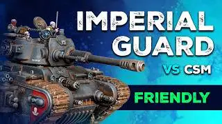 *NEW* CHAOS SPACE MARINES VS ASTRA MILITARUM | WARHAMMER 40K BATTLE REPORT
