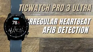 Ticwatch Pro 3 Ultra GPS - How to enable 24-Hour Heart Health Monitoring (AFib Detection)