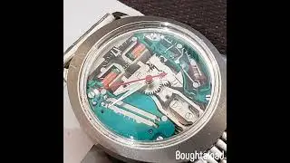 1971 Accutron Flying Saucer spaceview watch Nice