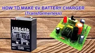 Transformerless Power Supply (6 volt charger)