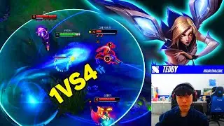 DRX Teddy Kaisa Stream ADC GAP Easy Carry Challenger