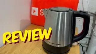 Hamilton Beach Electric Tea Kettle, Water Boiler & Heater Review