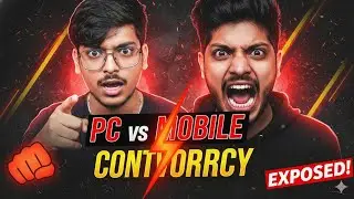 PC VS ❌MOBILE 🤬 CONTROVERSY- Gyan Gaming Reaction 💪🔥 Romiyo Gaming All Big Youtubers Reaction🥵Pc Ban