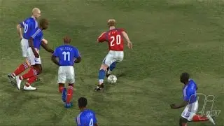 Pro Evolution Soccer 6 Gameplay [60 FPS] (XBox360)