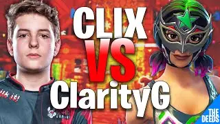 NRG Clix 1 VS 1 Buildfight Ghost ClarityG | Fortnite Creative 1v1 *NRG VS GHOST*