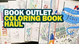Book Outlet Coloring Book Haul