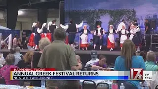 Raleigh Greek Festival at NC State Fairground this weekend