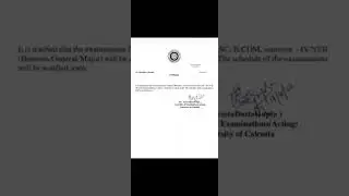 |CU Even semester Exams Online||