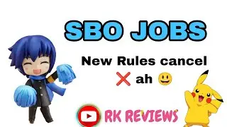 SBO NEW RULES CANCELLED ❌😃 | RK REVIEWS | TAMIL | #SBOTVM | NOTICE BOARD UPDATE