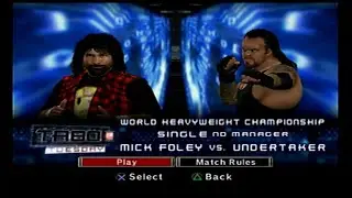 AWL Tuesday Turmoil: World Title Match - Mick Foley (c) vs. The Undertaker