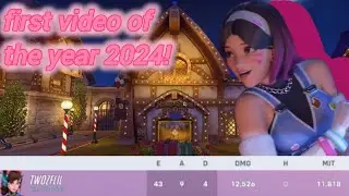 The first match of the year was the best! | Competitive with Dva (overwatch 2)