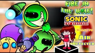 Fire In The Hole (BREEZY UPDATE) - Sonic Characters React To Lobotomy Geometry Dash 2.2 (Hard)