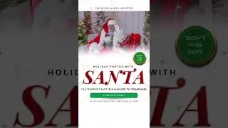 Schedule Santa Photos in Houston, Texas - #1 Black Santa 