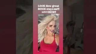 ROXIE in the color Creamy Blonde by @reneofparisofficial