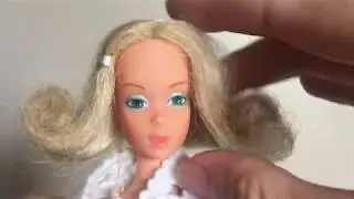 My Doll Collection- vintage Mattel Delux Quick Curl Barbie 1970s
