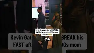 Kevin Gates wanted to BREAK his FAST after smelling DDGs mom COOKING #ddg #pontiacmadeddg