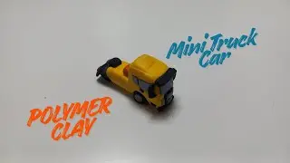 How to Make a Mini Truck with Polymer Clay | Step by Step