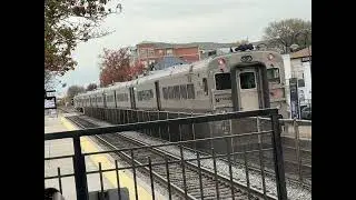 NJT ALP45 had departed Rutherford station