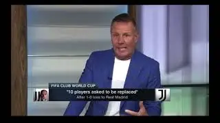 Here&rsquo;s Craig Burnley having sympathy for Juventus players for the same comments Chelsea players made