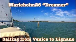 Sea4See l Sailing Vlog l Marieholm26 Folkboat - Sailing from Venice to Lignano