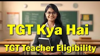 TGT Ke Liye Qualification | TGT Teacher Eligibility | TGT Kya Hai | TGT Qualification