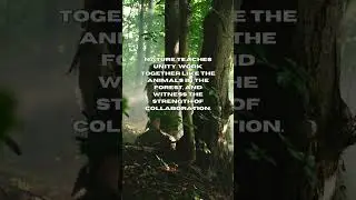 🌿 Embrace Nature's Wisdom: Unleashing Unity in Collaboration! 🐾 #viralshorts #nature